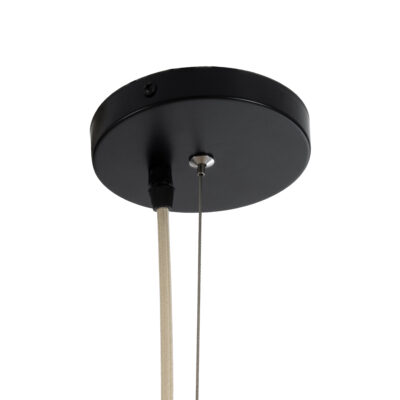 LEDTM® GUADELOUPE 02158 Boho Κρεμαστό Φωτιστικό Πλέγμα Μονόφωτο 1 x E27 IP20 Μπεζ Ράφια - Μ80 x Π80 x Υ60cm - Image 9