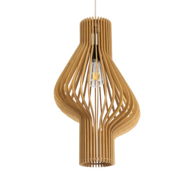 Alternative view of LEDTM® SCANDINAVIA 02172 Boho Κρεμαστό Φωτιστικό Οροφής με Ντουί 1 x E27 AC 220-240V IP20 - Μπεζ - Μ32 x Π32 x Υ56cm