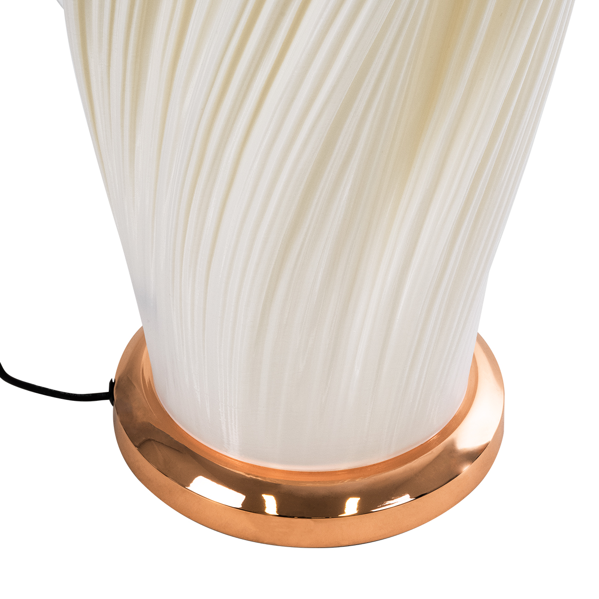 LEDTM® CERULEAN 02312 Μοντέρνο Επιδαπέδιο Φωτιστικό με Ντουί 1 x E27 AC 220-240V IP20 - Μπεζ & Λευκό - Μ30 x Π30 x Υ155cm - Image 8