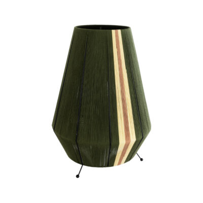 Alternative view of LEDTM® SALERNO 02332 Boho Επιδαπέδιο Φωτιστικό με Ντουί 1 x E27 AC 220-240V IP20 - Πράσινο & Μπεζ - Μ50 x Π50 x Υ70cm