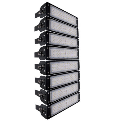 Alternative view of LEDTM® GOLIATH 90100-8 Προβολέας για Γήπεδα Tennis & Ποδοσφαίρου 5x5 LED 400W 60000lm 75°x135° SDCM<5 Fish Eye Lens AC 220-240V Αδιάβροχο IP65 IK08 Φυσικό Λευκό 5000K - Lumileds SMD Chip & Mean Well Driver - Μαύρο Ματ - Μ32 x Π12 x Υ72cm - 5 Χρόνια Εγγύηση