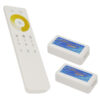 Ασύρματο LED Dimmer με Χειριστήριο Αφής 2.4G RF CCT 2 Χρωμάτων για Δυο Groups 12v (288w) - 24v (576w) DC LEDTM 04140