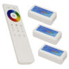 Ασύρματος LED RGB Controller με Χειριστήριο Αφής 2.4G RF για Τρία Group 12v (432w) - 24v (864w) DC LEDTM 04242