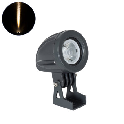 Alternative view of LEDTM® TREEDITA 90474 Φωτιστικό Σποτ για Φυτά - Δέντρα LED 3W 330lm 8° DC 24V Αδιάβροχο IP67 Θερμό Λευκό 2700K Dimmable - Bridgelux SMD Chip - Γκρι Ανθρακί - Μ5.7 x Π6.5 x Υ9.8cm - 3 Χρόνια Εγγύηση
