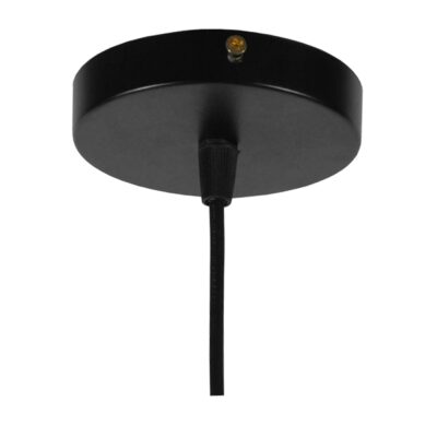 LEDTM® CASTOR 10001161 Vintage Κρεμαστό Φωτιστικό Πλέγμα Μονόφωτο 1 x E27 IP20 Μαύρο Μέταλλο - Μ30 x Π30 x Υ10cm - Image 9