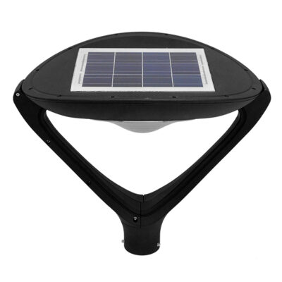 LEDTM® SQUARE 12152 Φωτιστικό Στύλου/Κολώνας Πλατείας/Πάρκου με Ασύρματο Χειριστήριο LED 25W 2500lm ?° Ενσωματωμένο Φωτοβολταϊκό Panel ?V ?W & Επαναφορτιζόμενη Μπαταρία Li-ion ?V 24000mAh με Αισθητήρα Κίνησης-Ημέρας-Νύχτας Αδιάβροχο IP65 Θερμό Λευκό 3000K - Γκρι Ανθρακί - Μ60 x Π47 x Υ48cm - 2 Χρόνια Εγγύηση - Image 5