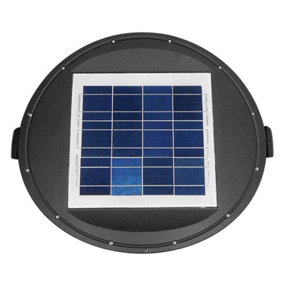LEDTM® SQUARE 12152 Φωτιστικό Στύλου/Κολώνας Πλατείας/Πάρκου με Ασύρματο Χειριστήριο LED 25W 2500lm ?° Ενσωματωμένο Φωτοβολταϊκό Panel ?V ?W & Επαναφορτιζόμενη Μπαταρία Li-ion ?V 24000mAh με Αισθητήρα Κίνησης-Ημέρας-Νύχτας Αδιάβροχο IP65 Θερμό Λευκό 3000K - Γκρι Ανθρακί - Μ60 x Π47 x Υ48cm - 2 Χρόνια Εγγύηση - Image 6