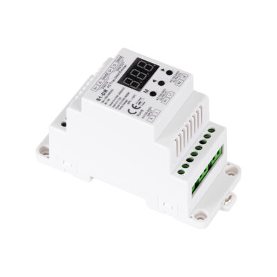 Alternative view of LEDTM® SKYDANCE-S1-DR 70670 AC Trailing Edge DMX Dimmer Ράγας με 2 x 1.5A 360W Κανάλια AC 220-240V 3A 720W Max IP20 - DMX512 & RDM - Μ11.5 x Π5 x Υ6.5cm - 5 Χρόνια Εγγύηση