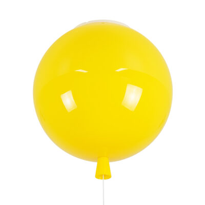 Alternative view of LEDTM® BALLOON 00651 Παιδικό Φωτιστικό Οροφής με Ντουί 1 x E27 AC 220-240V IP20 - Κίτρινο - Μ30 x Π30 x Υ33cm