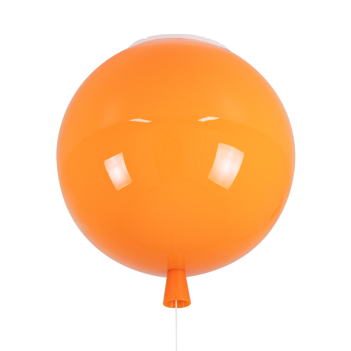 LEDTM® BALLOON 00650 Παιδικό Φωτιστικό Οροφής με Ντουί 1 x E27 AC 220-240V IP20 - Πορτοκαλί - Μ30 x Π30 x Υ33cm - Image 2