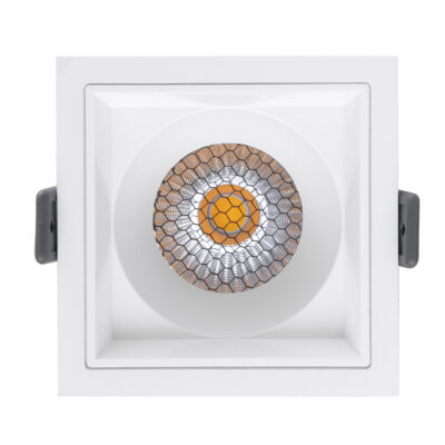 LEDTM® PLUTO-M 60272 Χωνευτό LED Spot Downlight TrimLess Μ8.4xΠ8.4cm 10W 1300lm 38° AC 220-240V IP20 Μ8.4 x Π8.4 x Υ5.9cm - Τετράγωνο - Λευκό & Anti-Glare HoneyComb - Φυσικό Λευκό 4500K - Bridgelux COB - 5 Years Warranty - Image 6
