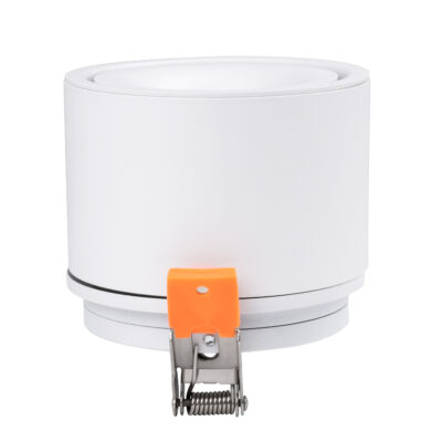 LEDTM® OMEGA-R 60295 Χωνευτό LED Spot Downlight TrimLess Φ10cm 12W 1500lm 36° AC 220-240V IP20 Φ10 x Υ8.2cm - Στρόγγυλο - Λευκό - Θερμό Λευκό 2700K - Bridgelux COB - 5 Years Warranty - Image 5