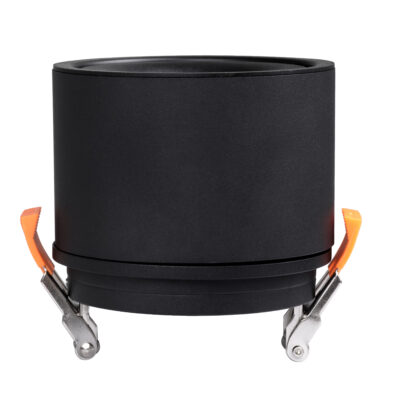 LEDTM® OMEGA-R 60296 Χωνευτό LED Spot Downlight TrimLess Φ10cm 12W 1560lm 36° AC 220-240V IP20 Φ10 x Υ8.2cm - Στρόγγυλο - Μαύρο - Φυσικό Λευκό 4500K - Bridgelux COB - 5 Years Warranty - Image 8