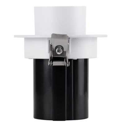 LEDTM® VIRGO-S 60302 Χωνευτό LED Spot Downlight TrimLess Φ9cm 7W 910lm 36° AC 220-240V IP20 Φ9cm x Υ9cm - Στρόγγυλο - Λευκό με Μαύρο Κάτοπτρο - Φυσικό Λευκό 4500K - Bridgelux COB - 5 Years Warranty - Image 6