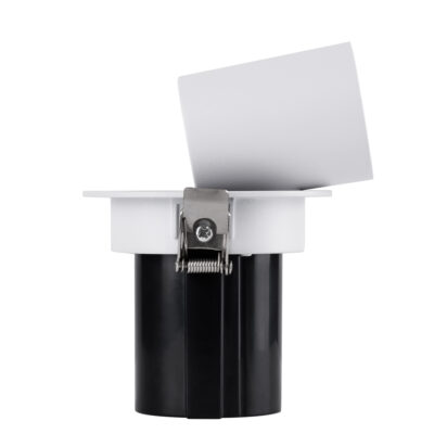LEDTM® VIRGO-S 60302 Χωνευτό LED Spot Downlight TrimLess Φ9cm 7W 910lm 36° AC 220-240V IP20 Φ9cm x Υ9cm - Στρόγγυλο - Λευκό με Μαύρο Κάτοπτρο - Φυσικό Λευκό 4500K - Bridgelux COB - 5 Years Warranty - Image 8