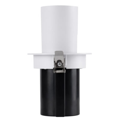LEDTM® VIRGO-M 60306 Χωνευτό LED Spot Downlight TrimLess Φ11cm 12W 1560lm 36° AC 220-240V IP20 Φ11cm x Υ11.5cm - Στρόγγυλο - Λευκό με Μαύρο Κάτοπτρο - Φυσικό Λευκό 4500K - Bridgelux COB - 5 Years Warranty - Image 6