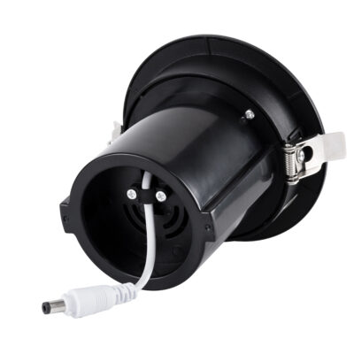 LEDTM® VIRGO-M 60308 Χωνευτό LED Spot Downlight TrimLess Φ11cm 12W 1560lm 36° AC 220-240V IP20 Φ11cm x Υ11.5cm - Στρόγγυλο - Μαύρο - Φυσικό Λευκό 4500K - Bridgelux COB - 5 Years Warranty - Image 14