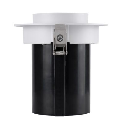 LEDTM® VIRGO-B 60310 Χωνευτό LED Spot Downlight TrimLess Φ13.5cm 20W 2600lm 36° AC 220-240V IP20 Φ13.5cm x Υ14cm - Στρόγγυλο - Λευκό με Μαύρο Κάτοπτρο - Φυσικό Λευκό 4500K - Bridgelux COB - 5 Years Warranty - Image 5