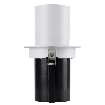 LEDTM® VIRGO-B 60310 Χωνευτό LED Spot Downlight TrimLess Φ13.5cm 20W 2600lm 36° AC 220-240V IP20 Φ13.5cm x Υ14cm - Στρόγγυλο - Λευκό με Μαύρο Κάτοπτρο - Φυσικό Λευκό 4500K - Bridgelux COB - 5 Years Warranty - Image 6