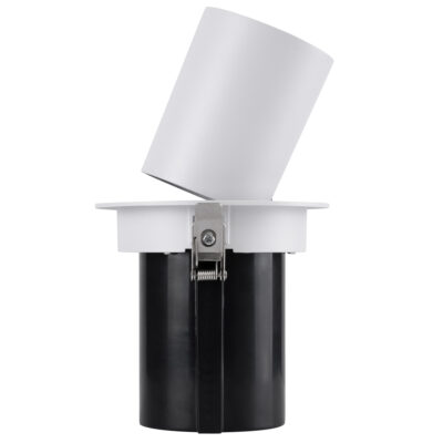 LEDTM® VIRGO-B 60310 Χωνευτό LED Spot Downlight TrimLess Φ13.5cm 20W 2600lm 36° AC 220-240V IP20 Φ13.5cm x Υ14cm - Στρόγγυλο - Λευκό με Μαύρο Κάτοπτρο - Φυσικό Λευκό 4500K - Bridgelux COB - 5 Years Warranty - Image 7