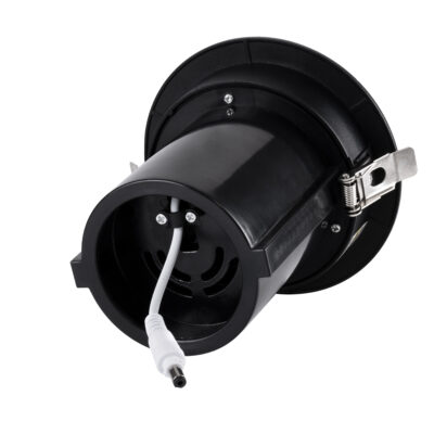 LEDTM® VIRGO-B 60313 Χωνευτό LED Spot Downlight TrimLess Φ13.5cm 20W 2500lm 36° AC 220-240V IP20 Φ13.5cm x Υ14cm - Στρόγγυλο - Μαύρο - Θερμό Λευκό 2700K - Bridgelux COB - 5 Years Warranty - Image 14