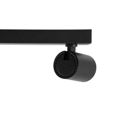 LEDTM® LEONARDO 60346 Μοντέρνο Φωτιστικό Οροφής Ράγα με Κινούμενα Σποτ LED Spot Downlight 20W 2400lm 60° AC 220-240V IP20 Μ32 x Π7 x Υ11.8cm - Μαύρο - Φυσικό Λευκό 4500K - Bridgelux COB - 5 Years Warranty - Image 7