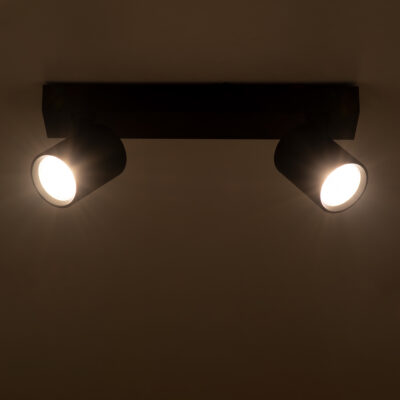 LEDTM® LEONARDO 60346 Μοντέρνο Φωτιστικό Οροφής Ράγα με Κινούμενα Σποτ LED Spot Downlight 20W 2400lm 60° AC 220-240V IP20 Μ32 x Π7 x Υ11.8cm - Μαύρο - Φυσικό Λευκό 4500K - Bridgelux COB - 5 Years Warranty - Image 10