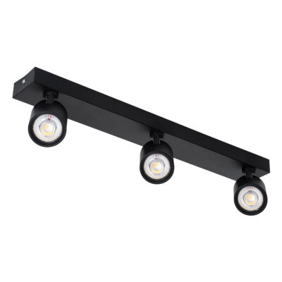 LEDTM® LEONARDO 60348 Μοντέρνο Φωτιστικό Οροφής Ράγα με Κινούμενα Σποτ LED Spot Downlight 30W 3600lm 60° AC 220-240V IP20 Μ52 x Π7 x Υ11.8cm - Μαύρο - Φυσικό Λευκό 4500K - Bridgelux COB - 5 Years Warranty - Image 4