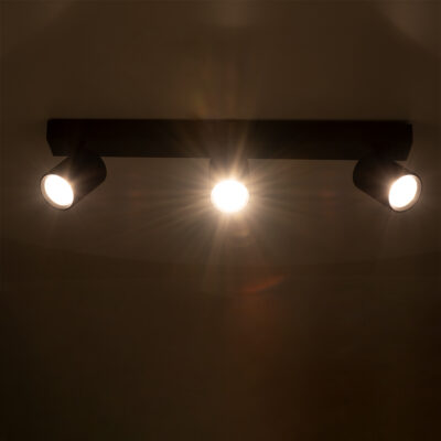 LEDTM® LEONARDO 60348 Μοντέρνο Φωτιστικό Οροφής Ράγα με Κινούμενα Σποτ LED Spot Downlight 30W 3600lm 60° AC 220-240V IP20 Μ52 x Π7 x Υ11.8cm - Μαύρο - Φυσικό Λευκό 4500K - Bridgelux COB - 5 Years Warranty - Image 10