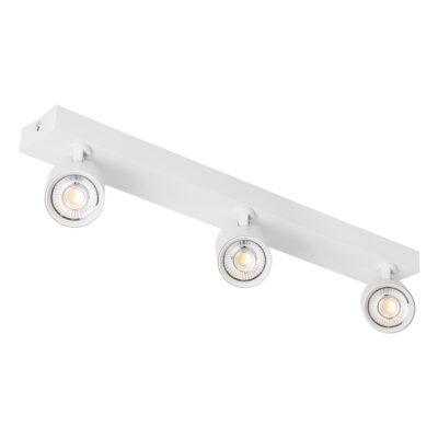 LEDTM® LEONARDO 60349 Μοντέρνο Φωτιστικό Οροφής Ράγα με Κινούμενα Σποτ LED Spot Downlight 30W 3600lm 60° AC 220-240V IP20 Μ52 x Π7 x Υ11.8cm - Λευκό - Φυσικό Λευκό 4500K - Bridgelux COB - 5 Years Warranty - Image 4