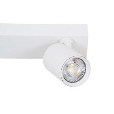 LEDTM® LEONARDO 60349 Μοντέρνο Φωτιστικό Οροφής Ράγα με Κινούμενα Σποτ LED Spot Downlight 30W 3600lm 60° AC 220-240V IP20 Μ52 x Π7 x Υ11.8cm - Λευκό - Φυσικό Λευκό 4500K - Bridgelux COB - 5 Years Warranty - Image 5