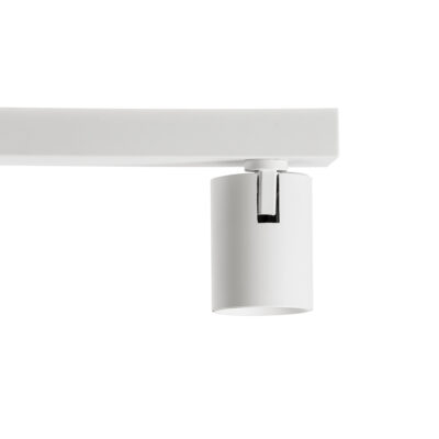 LEDTM® LEONARDO 60349 Μοντέρνο Φωτιστικό Οροφής Ράγα με Κινούμενα Σποτ LED Spot Downlight 30W 3600lm 60° AC 220-240V IP20 Μ52 x Π7 x Υ11.8cm - Λευκό - Φυσικό Λευκό 4500K - Bridgelux COB - 5 Years Warranty - Image 6