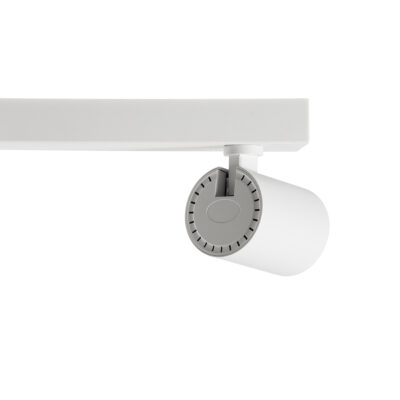 LEDTM® LEONARDO 60349 Μοντέρνο Φωτιστικό Οροφής Ράγα με Κινούμενα Σποτ LED Spot Downlight 30W 3600lm 60° AC 220-240V IP20 Μ52 x Π7 x Υ11.8cm - Λευκό - Φυσικό Λευκό 4500K - Bridgelux COB - 5 Years Warranty - Image 7