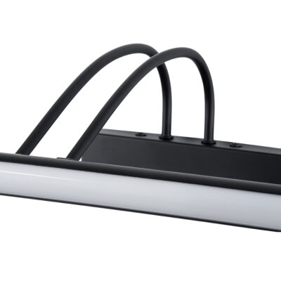 LEDTM® LAURA 60424 Μοντέρνο Φωτιστικό Τοίχου - Απλίκα Καθρέπτη Μπάνιου LED 12W 1400lm 120° AC 220-240V IP20 Φυσικό Λευκό 4500K - Bridgelux SMD Chip - Μαύρο Ματ - Μ60 x Π27 x Υ13cm - 3 Χρόνια Εγγύηση - Image 9
