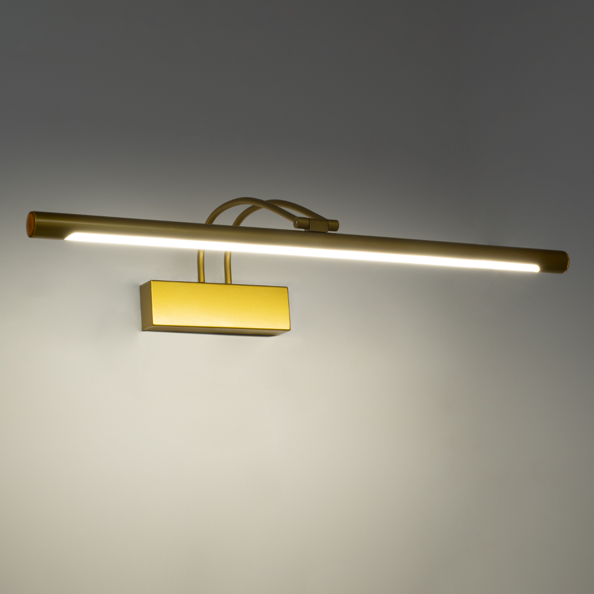 LEDTM® LAURA 60425 Μοντέρνο Φωτιστικό Τοίχου - Απλίκα Καθρέπτη Μπάνιου LED 12W 1400lm 120° AC 220-240V IP44 Φυσικό Λευκό 4500K - Lumileds SMD Chip & TÜV SÜD Driver - Χρυσό Βούρτσας - Μ60 x Π27 x Υ13cm - 3 Χρόνια Εγγύηση - Image 10