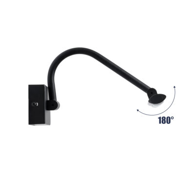 LEDTM® MIRA 60432 Μοντέρνο Φωτιστικό Τοίχου - Απλίκα Καθρέπτη Μπάνιου LED 12W 1400lm 120° AC 220-240V IP20 Φυσικό Λευκό 4500K - Bridgelux SMD Chip - Μαύρο Ματ - Μ60 x Π20 x Υ13cm - 3 Χρόνια Εγγύηση - Image 7