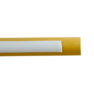 LEDTM® MIRA 60433 Μοντέρνο Φωτιστικό Τοίχου - Απλίκα Καθρέπτη Μπάνιου - Πίνακα LED 12W 1400lm 120° AC 220-240V IP44 Μ60 x Π20 x Υ13cm - Φυσικό Λευκό 4500K - Χρυσό - 3 Χρόνια Εγγύηση - Image 9