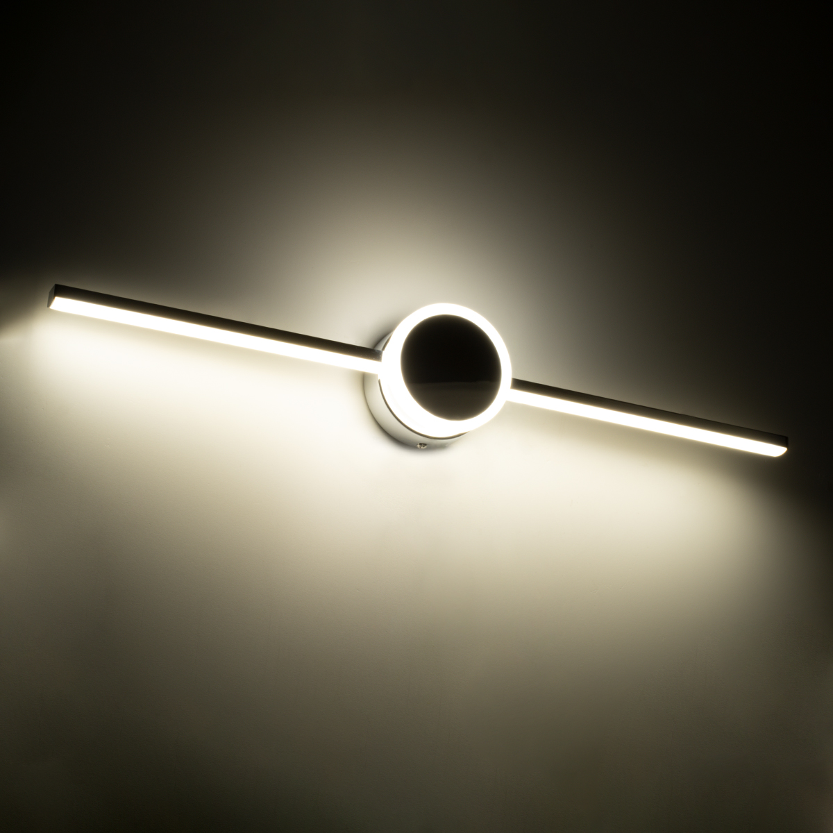 LEDTM® OPAL 60455 Μοντέρνο Φωτιστικό Τοίχου - Απλίκα Καθρέπτη Μπάνιου LED 14W 1600lm 180° AC 220-240V IP44 Φυσικό Λευκό 4500K - Lumileds SMD Chip & TÜV SÜD Driver - Νίκελ Χρώμιο - Μ60 x Π6 x Υ10cm - 3 Χρόνια Εγγύηση - Image 7