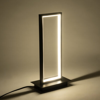 LEDTM® CORNELIE 60460 Επιτραπέζιο Φωτιστικό LED CCT 18W 1980lm 200° AC 220-240V - Εναλλαγή Φωτισμού μέσω Διακόπτη On/Off All In One Ψυχρό 6000k+Φυσικό 4500k+Θερμό 2700k Μ18 x Π10 x Υ36cm - Mαύρο - 3 Χρόνια Εγγύηση - Image 9