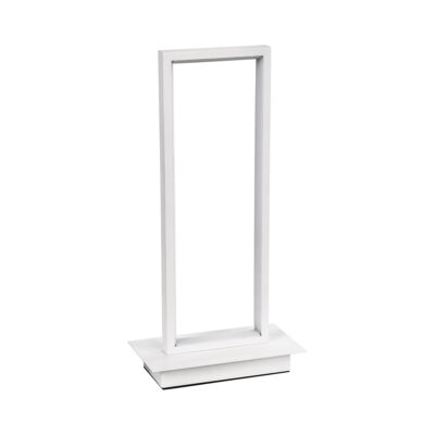 LEDTM® CORNELIE 60461 Επιτραπέζιο Φωτιστικό LED CCT 18W 1980lm 200° AC 220-240V - Εναλλαγή Φωτισμού μέσω Διακόπτη On/Off All In One Ψυχρό 6000k+Φυσικό 4500k+Θερμό 2700k Μ18 x Π10 x Υ36cm - Λευκό - 3 Χρόνια Εγγύηση - Image 3