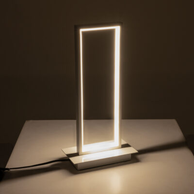 LEDTM® CORNELIE 60461 Επιτραπέζιο Φωτιστικό LED CCT 18W 1980lm 200° AC 220-240V - Εναλλαγή Φωτισμού μέσω Διακόπτη On/Off All In One Ψυχρό 6000k+Φυσικό 4500k+Θερμό 2700k Μ18 x Π10 x Υ36cm - Λευκό - 3 Χρόνια Εγγύηση - Image 10