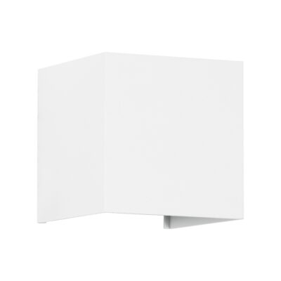 LEDTM® AXIS-S 60563 Φωτιστικό Τοίχου - Απλίκα Αρχιτεκτονικού Φωτισμού Εσωτερικού/Εξωτερικού Χώρου Up & Down LED 10W 1200lm 10 έως 60° AC 220-240V Αδιάβροχο IP65 Μ10 x Π10 x Υ10cm - Φυσικό Λευκό 4500K - Λευκό - Bridgelux Chip - 3 Years Warranty - Image 3