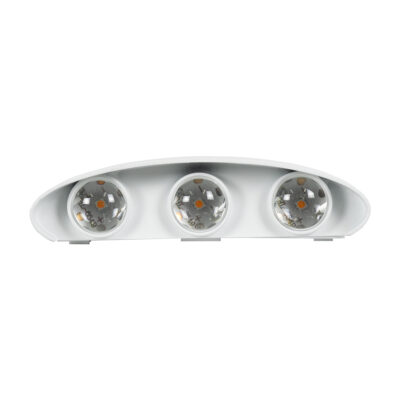 LEDTM® SIXOAD 60584 Φωτιστικό Τοίχου - Απλίκα Αρχιτεκτονικού Φωτισμού Εσωτερικού/Εξωτερικού Χώρου Up & Down LED 18W 2160lm 30° AC 220-240V Αδιάβροχο IP65 Μ17 x Π4 x Υ8cm - Θερμό Λευκό 2700K - Λευκό - Bridgelux Chip - 3 Years Warranty - Image 6