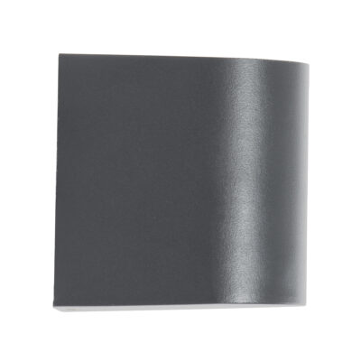 LEDTM® MURANO 60606 Φωτιστικό Τοίχου - Απλίκα Αρχιτεκτονικού Φωτισμού Εξωτερικού Χώρου Up or Down Αλουμινίου με Ντουί 1 x GU10 AC 220-240V Αδιάβροχο IP65 Μ8 x Π8 x Υ7cm - Γκρι Ανθρακί - 5 Years Warranty - Image 4