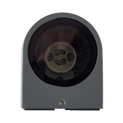 LEDTM® MURANO 60606 Φωτιστικό Τοίχου - Απλίκα Αρχιτεκτονικού Φωτισμού Εξωτερικού Χώρου Up or Down Αλουμινίου με Ντουί 1 x GU10 AC 220-240V Αδιάβροχο IP65 Μ8 x Π8 x Υ7cm - Γκρι Ανθρακί - 5 Years Warranty - Image 5
