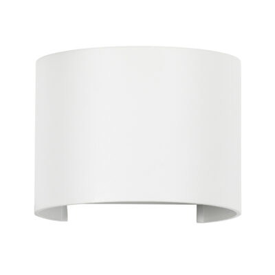 LEDTM® AXIS-R 60635 Φωτιστικό Τοίχου - Απλίκα Αρχιτεκτονικού Φωτισμού Εσωτερικού/Εξωτερικού Χώρου Up & Down LED 10W 1150lm 10 έως 60° AC 220-240V Αδιάβροχο IP65 Μ10 x Π10 x Υ10cm - Θερμό Λευκό 2700K - Λευκό - Bridgelux Chip - 3 Years Warranty - Image 4