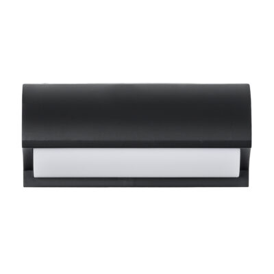 LEDTM® HORIZON 60693 Φωτιστικό Τοίχου - Απλίκα Εσωτερικού/Εξωτερικού Χώρου LED 15W 1575lm 120° AC175-265V Αδιάβροχο IP65 - Πλαστικό Σώμα - Φυσικό λευκό 4500K - Μ23.5 x Π11 x Υ10cm - Μαύρο - Bridgelux Chip - 3 Χρόνια Εγγύηση - Image 3
