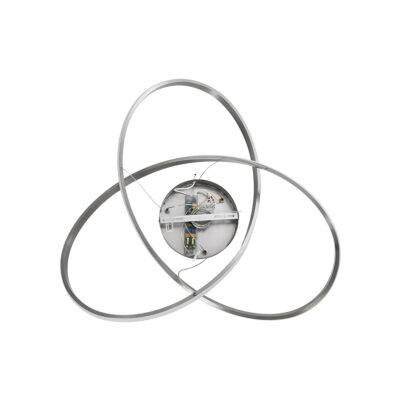 LEDTM® DEXTER 60915 Μοντέρνο Κρεμαστό Φωτιστικό Οροφής LED 90W 10080lm 300° AC 220-240V IP20 Ρυθμιζόμενο Λευκό CCT με Χειριστήριο από 2700K έως 6000K Dimmable - Lumileds SMD Chip - Νίκελ Βούρτσας - Μ73 x Π73 x Υ16cm - 3 Χρόνια Εγγύηση - Image 7