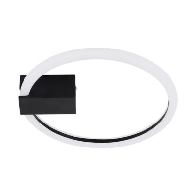 LEDTM® CINDERELLA 60976 Φωτιστικό Οροφής Δαχτυλίδι-Κύκλος LED CCT 16W 1792lm 360° AC 220-240V - Εναλλαγή Φωτισμού μέσω Διακόπτη On/Off All In One Ψυχρό 6000k+Φυσικό 4500k+Θερμό 2700k Φ28cm - Μαύρο - 3 Years Warranty - Image 6
