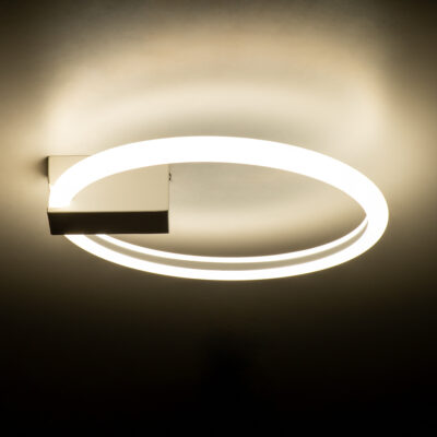 LEDTM® CINDERELLA 60977 Φωτιστικό Οροφής Δαχτυλίδι-Κύκλος LED CCT 16W 1792lm 360° AC 220-240V - Εναλλαγή Φωτισμού μέσω Διακόπτη On/Off All In One Ψυχρό 6000k+Φυσικό 4500k+Θερμό 2700k Φ28cm - Λευκό - 3 Years Warranty - Image 9